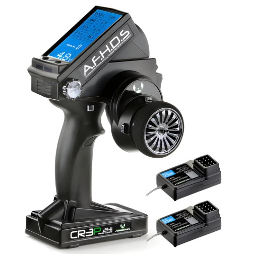 Absima 3 - Kanal Fernsteuerung CR3P 2.4GHz Inkl. 2 Empfänger 1 Absima 3 - Kanal Fernsteuerung CR3P 2.4GHz Inkl. 2 Empfänger