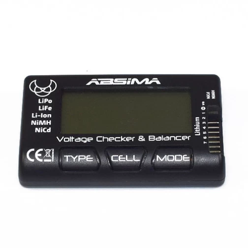Absima Akku- / Lipo-Checker & Balancer 1 Absima Akku- / Lipo-Checker & Balancer