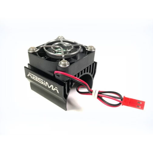 Absima Alu Kühlkörper Schwarz Mit Lüfter 40mm Für 1:8 Motoren 1 Absima Alu Kühlkörper Schwarz Mit Lüfter 40mm Für 1:8 Motoren