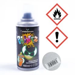 Absima Polycarbonat Spray PAINTZ SILBER FLAKE 150 Ml