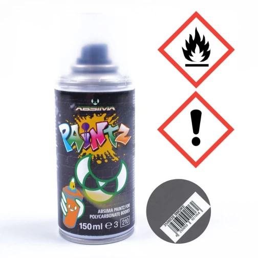 Absima Polycarbonat Spray PAINTZ SMOKE 150ml 1 Absima Polycarbonat Spray PAINTZ SMOKE 150ml