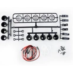 Amewi LED Crawler Dachscheinwerfer Schwarz 5fach Spot