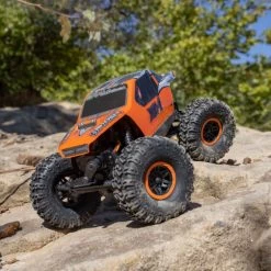 Axial XC-1 4WS Crawler Brushed AX24 1:24 RTR Orange -Fernbedienungsspielzeugauto Geschäft axial xc 1 4ws crawler brushed ax24 124 rtr orange3
