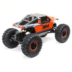 Axial XC-1 4WS Crawler Brushed AX24 1:24 RTR Orange -Fernbedienungsspielzeugauto Geschäft axial xc 1 4ws crawler brushed ax24 124 rtr orange4