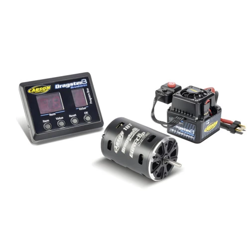 Carson 500906247 Brushless-Set Dragster-3 18T 1 Carson 500906247 Brushless-Set Dragster-3 18T