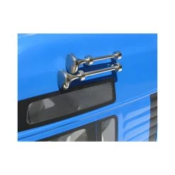 Carson 500907096 Truckfanfaren-Set Lang/kurz Vernickelt (1:14)