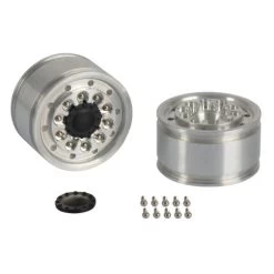 Carson 500907278 1:14 Alu Felge Breit (2) AG-Vorderachse