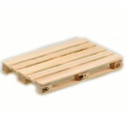 Carson 500907608 Holz EPAL Miniatur-Europalette 1:14