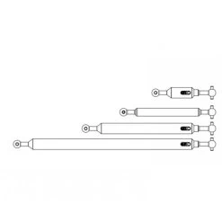 Carson 500907639 Antriebswellen-Set (4) 6 X6 FH16