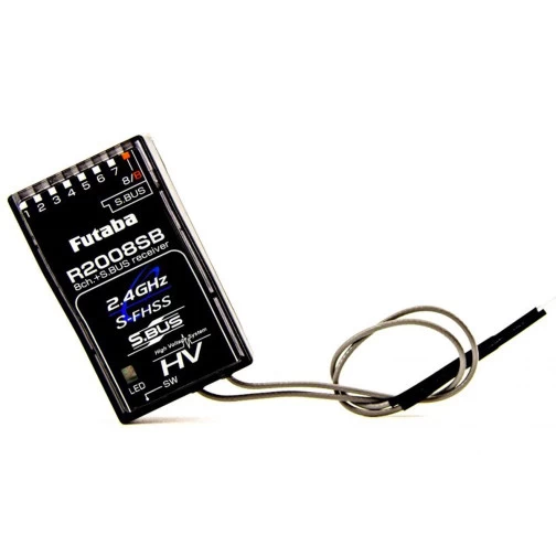 Futaba Empfänger R2008SB 2.4GHz S-FHSS 2 Futaba Empfänger R2008SB 2.4GHz S-FHSS – Bild 2