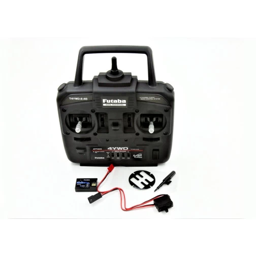 Futaba Fernsteuerung Attack T4YWD 4-Kanal 2.4GHz Mit Empfänger R214GF 3 Futaba Fernsteuerung Attack T4YWD 4-Kanal 2.4GHz Mit Empfänger R214GF – Bild 3