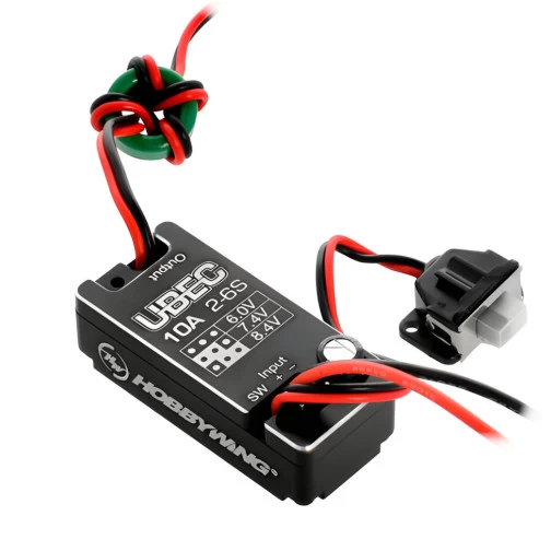 Hobbywing BEC 10A V2-Car UBEC Regler Für 2-6s 1 Hobbywing BEC 10A V2-Car UBEC Regler Für 2-6s