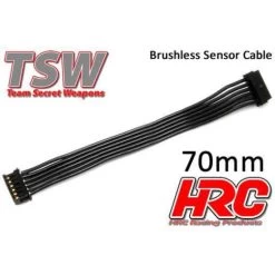 HRC Racing Brushless Flach Sensorkabel 70mm