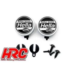 HRC Racing Lampenset 1:10 Hella Cover (2) Ohne LEDs