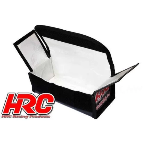 HRC Racing LiPo Brandschuztasche Rechteckig 60x75x185mm 2 HRC Racing LiPo Brandschuztasche Rechteckig 60x75x185mm – Bild 2