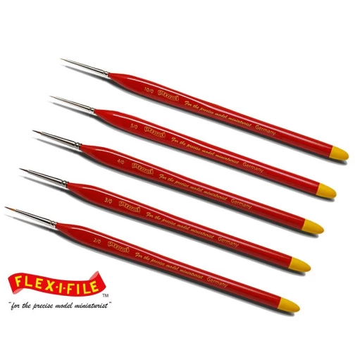 Krick Flex-I-File Pinselset Extrafein (5) 1 Krick Flex-I-File Pinselset Extrafein (5)