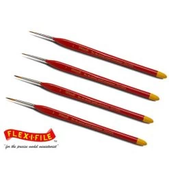 Krick Flex-I-File Pinselset Fein (4)