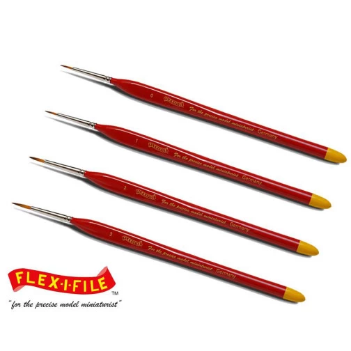 Krick Flex-I-File Pinselset Fein (4) 1 Krick Flex-I-File Pinselset Fein (4)