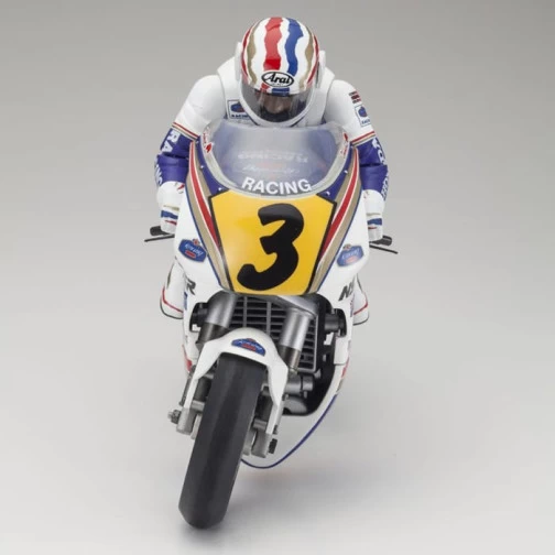 Kyosho Motorrad Hanging-On Racer Honda NSR500 1991 Bausatz 6 Kyosho Motorrad Hanging-On Racer Honda NSR500 1991 Bausatz – Bild 6