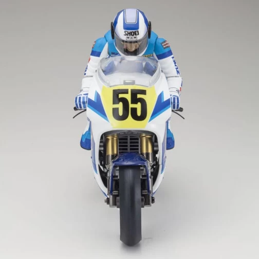 Kyosho Motorrad Hanging-On Racer Suzuki RGV 1992 Bausatz 4 Kyosho Motorrad Hanging-On Racer Suzuki RGV 1992 Bausatz – Bild 4