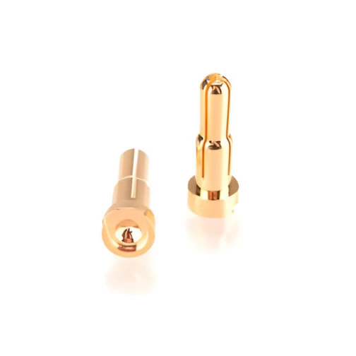 MR33 4+5mm Stufen Goldkontakt-Stecker (2) 1 MR33 4+5mm Stufen Goldkontakt-Stecker (2)
