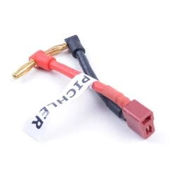 Pichler Akku-Anschlusskabel 4mm (abgewinkelt) Auf T-Stecker (Buchse)