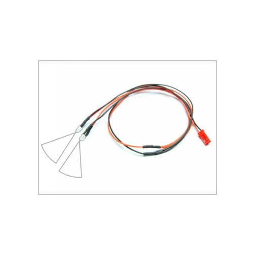 Pichler LEDs 3mm Kabel Weiss (2) Mit BEC-Stecker 1 Pichler LEDs 3mm Kabel Weiss (2) Mit BEC-Stecker