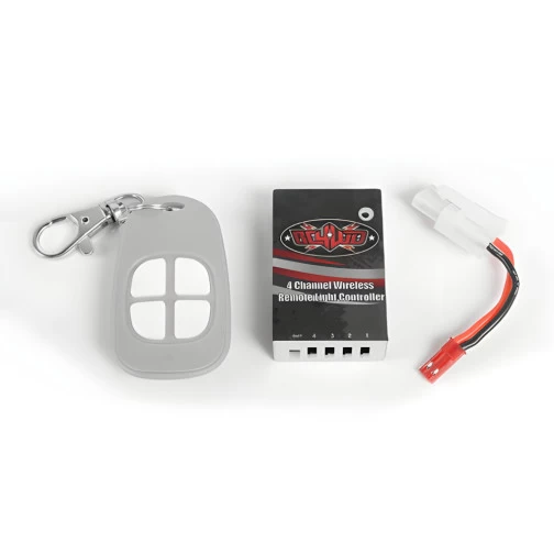 RC4WD 4 Kanal Schaltbox Mit Fernbedienung Für LED Licht 1 RC4WD 4 Kanal Schaltbox Mit Fernbedienung Für LED Licht