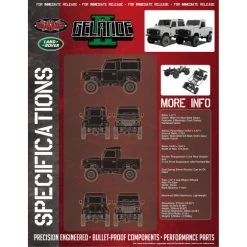 RC4WD Gelände II 2015 Defender D90 Bausatz 13 RC4WD Gelände II 2015 Defender D90 Bausatz -Fernbedienungsspielzeugauto Geschäft rc4wd gelaende ii 2015 defender d90 bausatz7