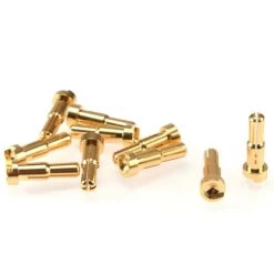 Ruddog 4/5mm Dual Bullet Plug Male (10)