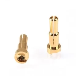 Ruddog 4/5mm Dual Bullet Plug Male (2)