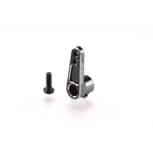 Ruddog Alu Offset Servo Horn 23T Black 1 Ruddog Alu Offset Servo Horn 23T Black