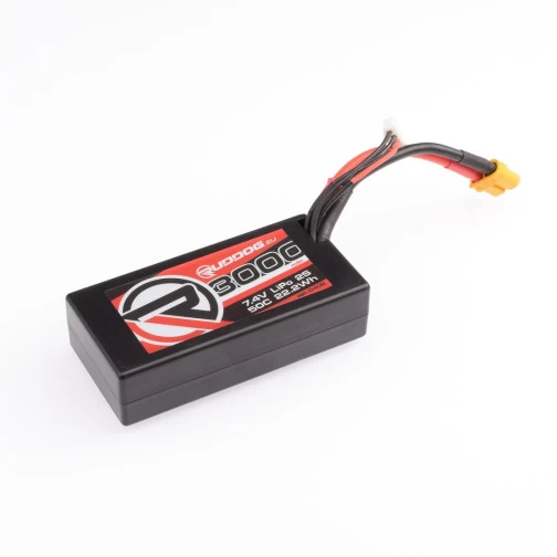 Ruddog LiPo 3000mAh 50C 7.4V Shorty XT60 2 Ruddog LiPo 3000mAh 50C 7.4V Shorty XT60 – Bild 2