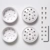 Tamiya 1:14 Truckfelgen 22mm (2) Hi./weiss 12mm 56542