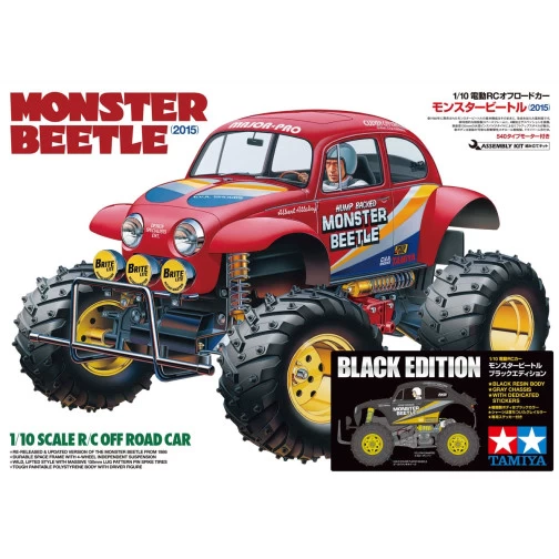 Tamiya 47419 Monster Beetle Black Edt. Bausatz 2 Tamiya 47419 Monster Beetle Black Edt. Bausatz – Bild 2