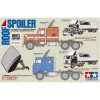 Tamiya 56546 1:14 Dachspoiler Weiß Für US-Trucks