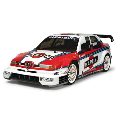 Tamiya 58606 Alfa Romeo 155 V6 TI Martini (TT-02) Bausatz 1 Tamiya 58606 Alfa Romeo 155 V6 TI Martini (TT-02) Bausatz