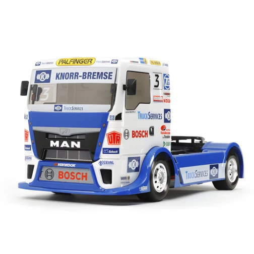 Tamiya 58632 Team Hahn Racing MAN TGS (TT-01E) Bausatz 1:14 1 Tamiya 58632 Team Hahn Racing MAN TGS (TT-01E) Bausatz 1:14