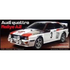 Tamiya 58667 Audi Quattro Rally A2 TT-02 Bausatz -Fernbedienungsspielzeugauto Geschäft tamiya 58667 audi quattro rally a2 tt 02 bausatz5