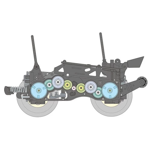 Tamiya 58678 Comical Avante GF-01C Bausatz 4 Tamiya 58678 Comical Avante GF-01C Bausatz – Bild 4