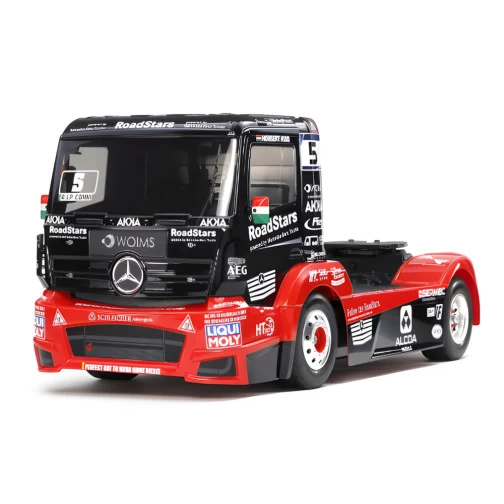 Tamiya 58683 M-B Race Truck Actros MP4 TT-01E 1:14 Bausatz 1 Tamiya 58683 M-B Race Truck Actros MP4 TT-01E 1:14 Bausatz