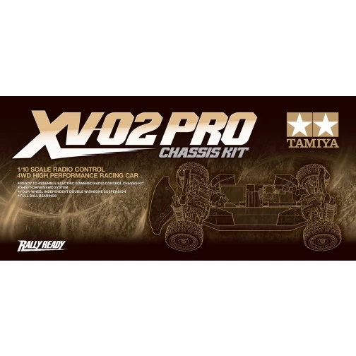 Tamiya 58707 XV-02 Pro Chassis Kit 2 Tamiya 58707 XV-02 Pro Chassis Kit – Bild 2