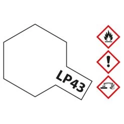 Tamiya 82143 Kunstharz-Farbe LP-43 Pearl White