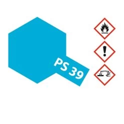 Tamiya Lexan Spray Dose PS-39 Transparent Hellblau Farbspray