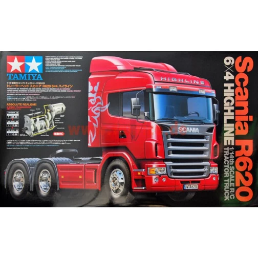 Tamiya Scania R620 6x4 Highline Bausatz #56323 2 Tamiya Scania R620 6x4 Highline Bausatz #56323 – Bild 2