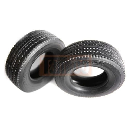 Tamiya Truckreifen Hart 30mm (2 Stk.) 1:14 #56528 1 Tamiya Truckreifen Hart 30mm (2 Stk.) 1:14 #56528
