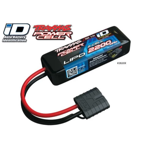Traxxas 2820X LiPo 2200mAh 7,4V 2-Zellen 25C 1 Traxxas 2820X LiPo 2200mAh 7,4V 2-Zellen 25C