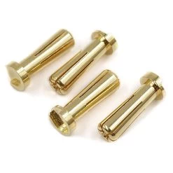 Yeah Racing 5mm Goldkontakt-Stecker (4)