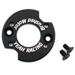 Yeah Racing Alu Adapter Für Brushed Motoren Schwarz