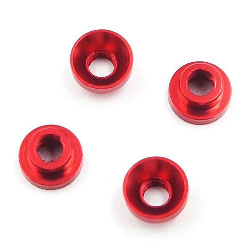 Yeah Racing Alu Servo Unterlegscheibe M3 (4) Rot 1 Yeah Racing Alu Servo Unterlegscheibe M3 (4) Rot